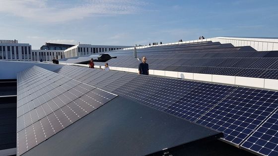 mono Perc Bifacial N tipo células 500W 520W 530W 540W 440w de 144cells del panel solar 100W 96
